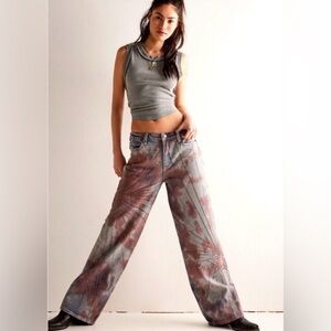 Free People We the Free Aurora Mid Rise Jeweled jeans $248